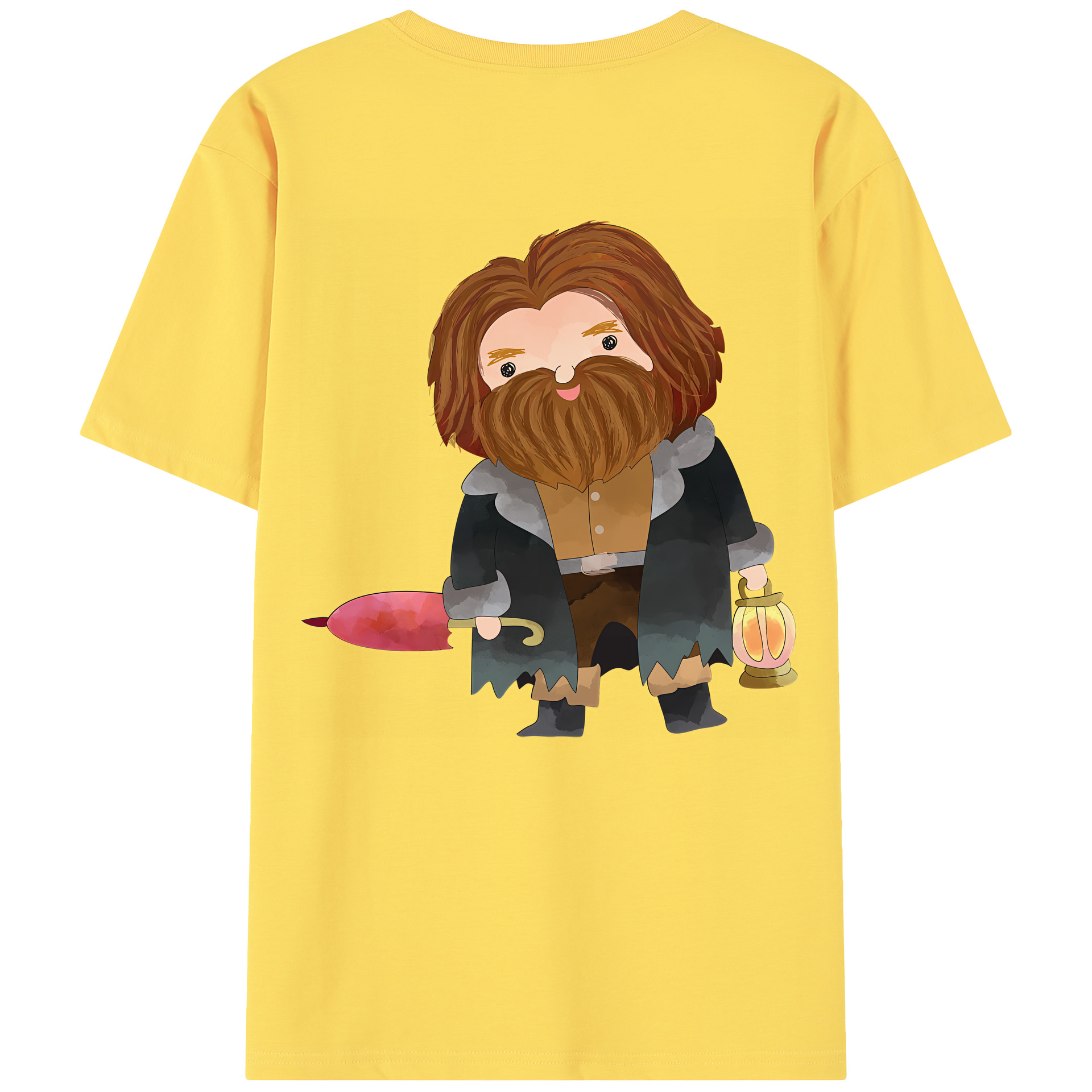 （画像用） Harry Potter ハリー・ポッターシリーズ 綿100％半袖Tシャツ（背面プリント）