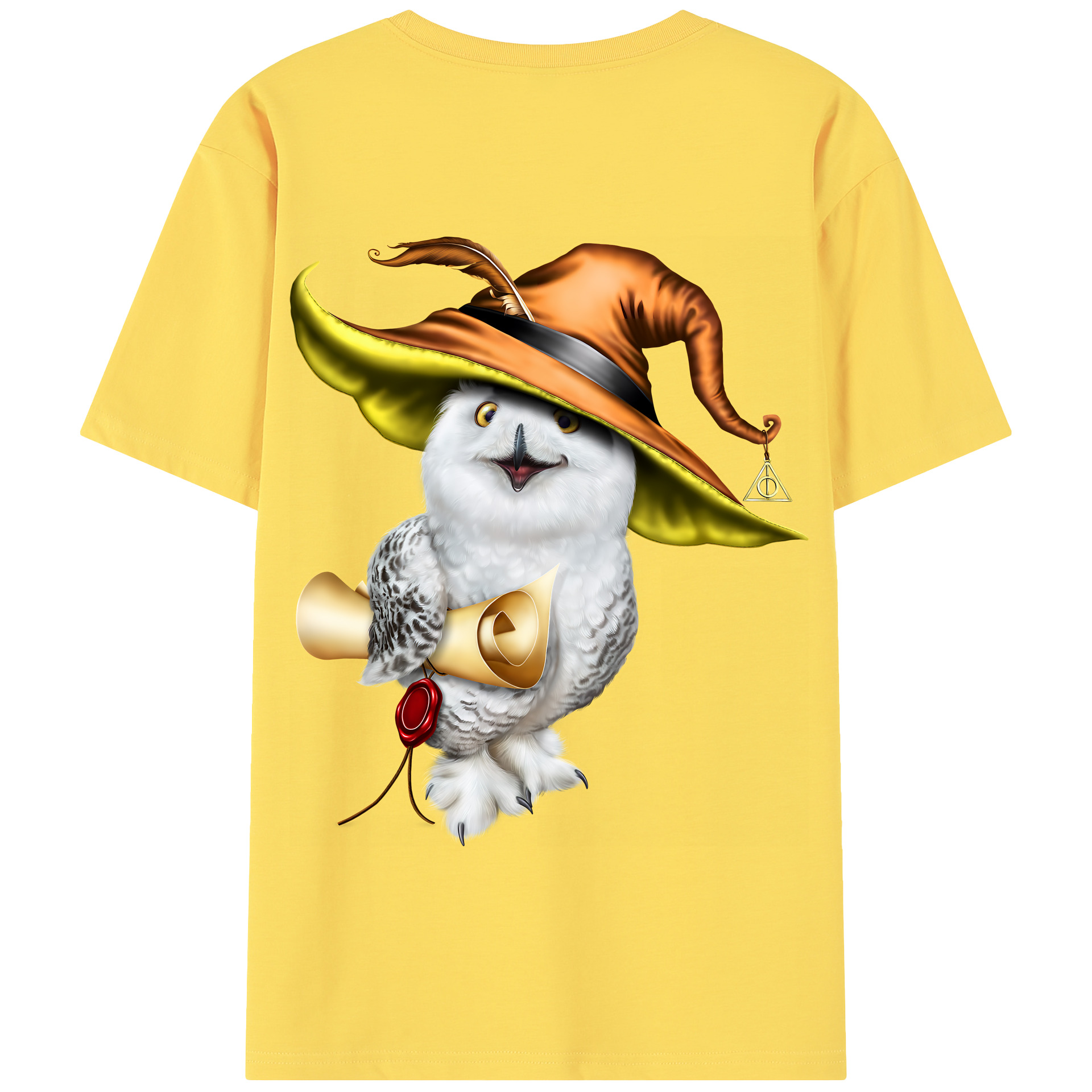 （画像用） Harry Potter ハリー・ポッターシリーズ 綿100％半袖Tシャツ（背面プリント）