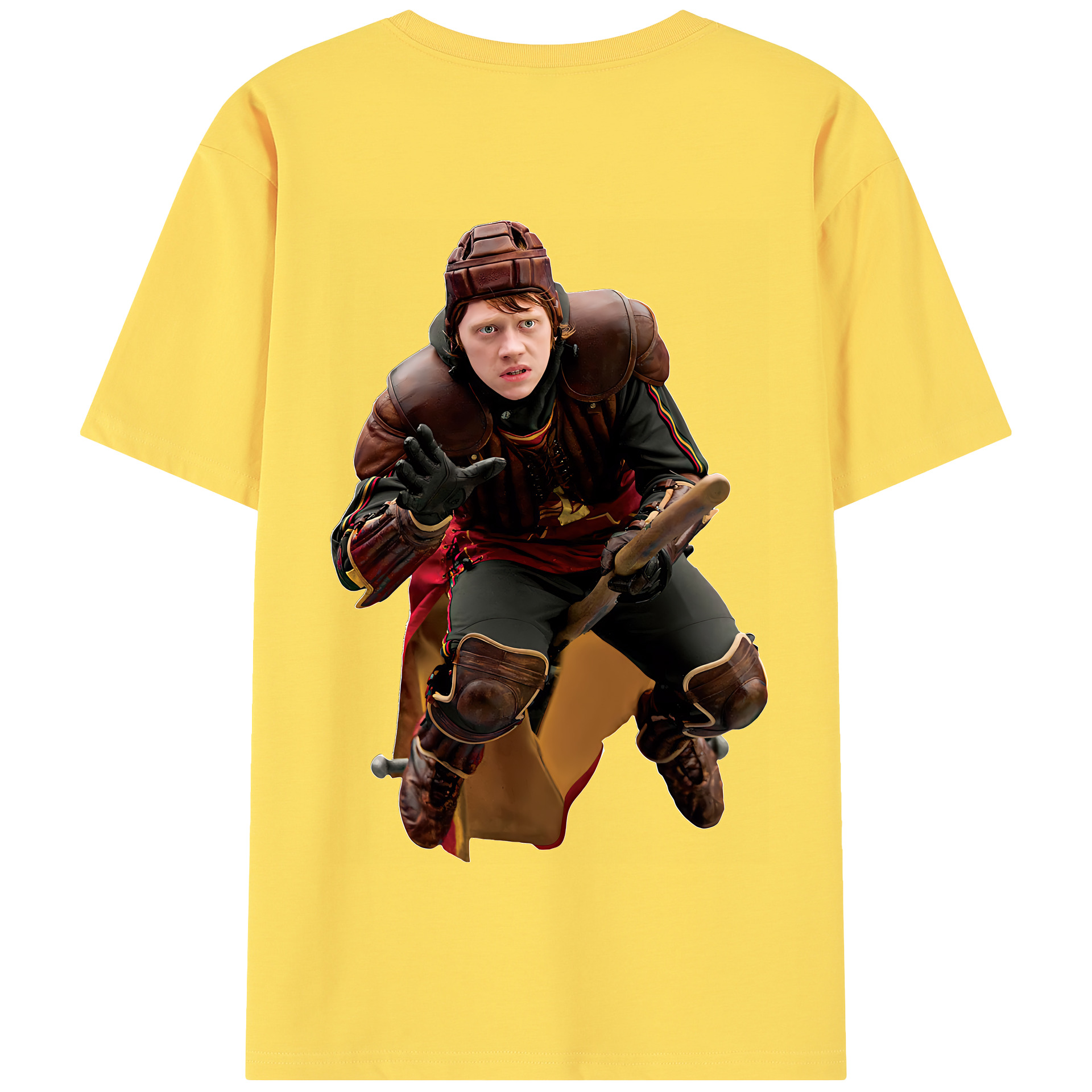 （画像用） Harry Potter ハリー・ポッターシリーズ 綿100％半袖Tシャツ（背面プリント）