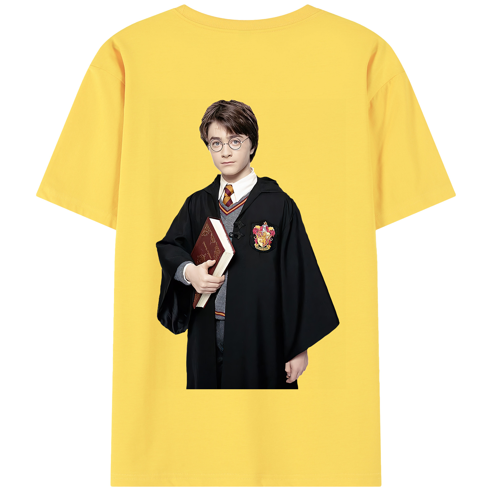 （画像用） Harry Potter ハリー・ポッターシリーズ 綿100％半袖Tシャツ（背面プリント）