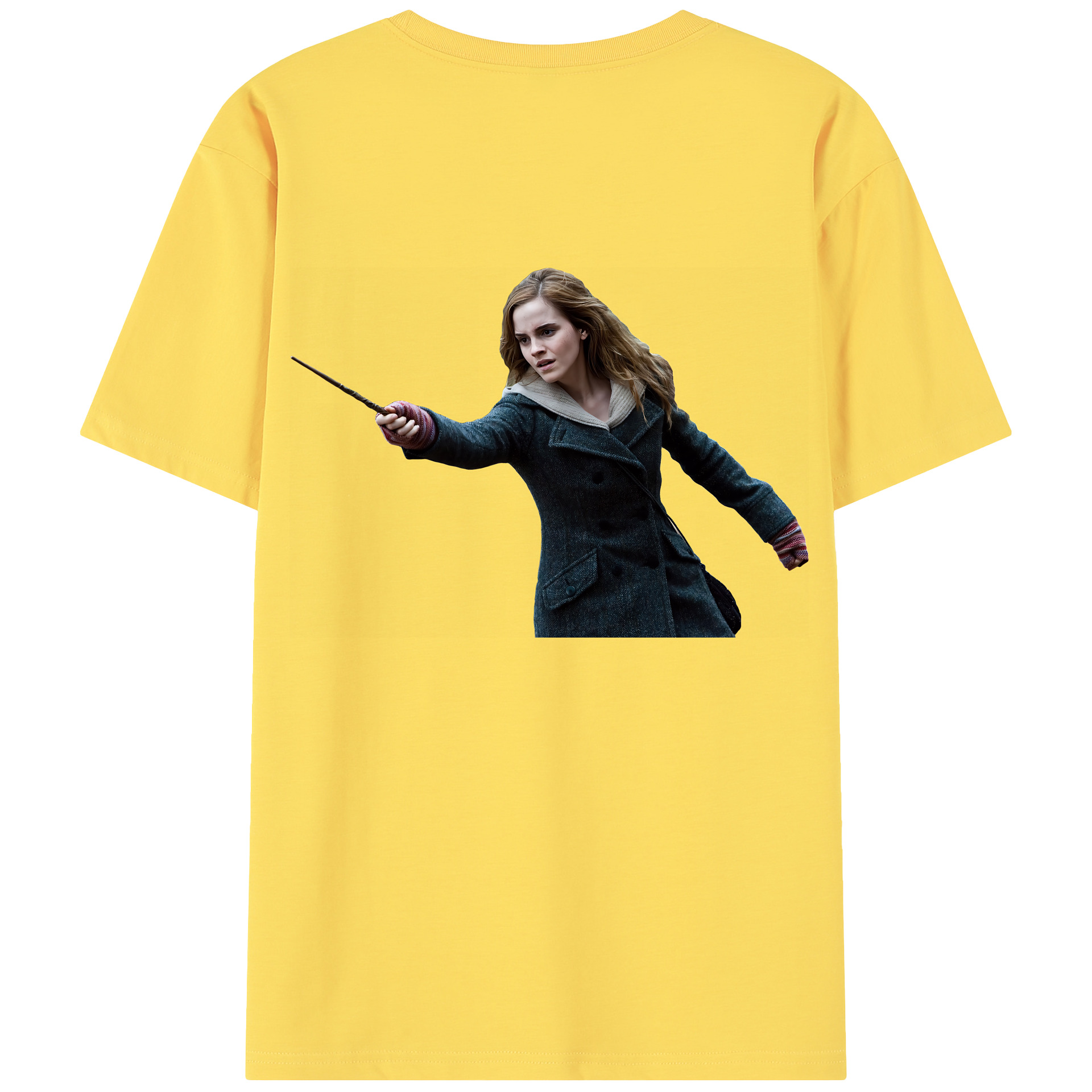 （画像用） Harry Potter ハリー・ポッターシリーズ 綿100％半袖Tシャツ（背面プリント）