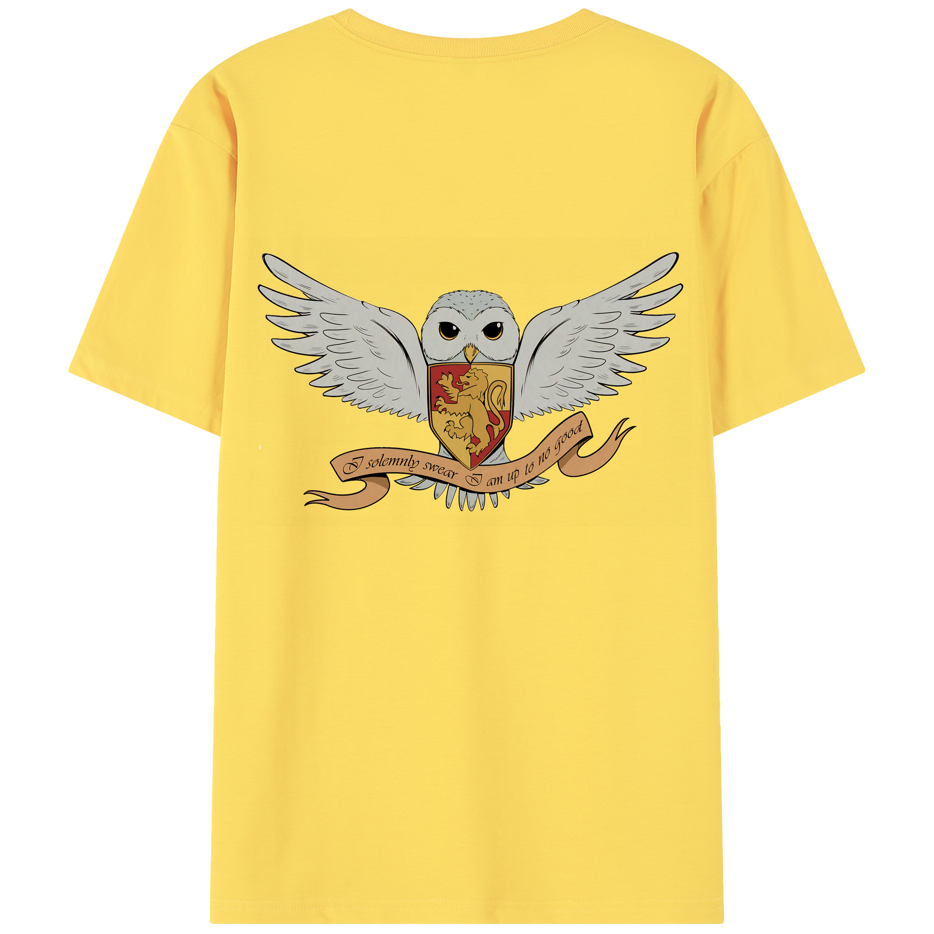 （画像用） Harry Potter ハリー・ポッターシリーズ 綿100％半袖Tシャツ（背面プリント）