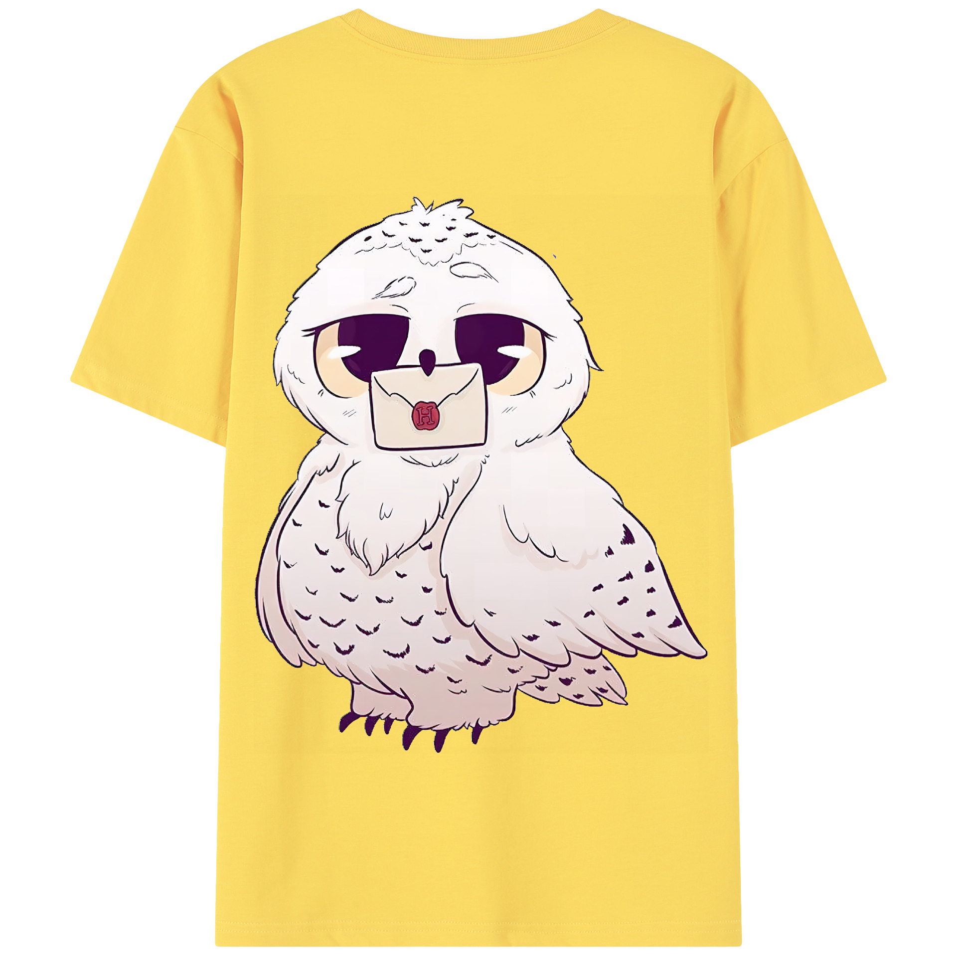 （画像用） Harry Potter ハリー・ポッターシリーズ 綿100％半袖Tシャツ（背面プリント）