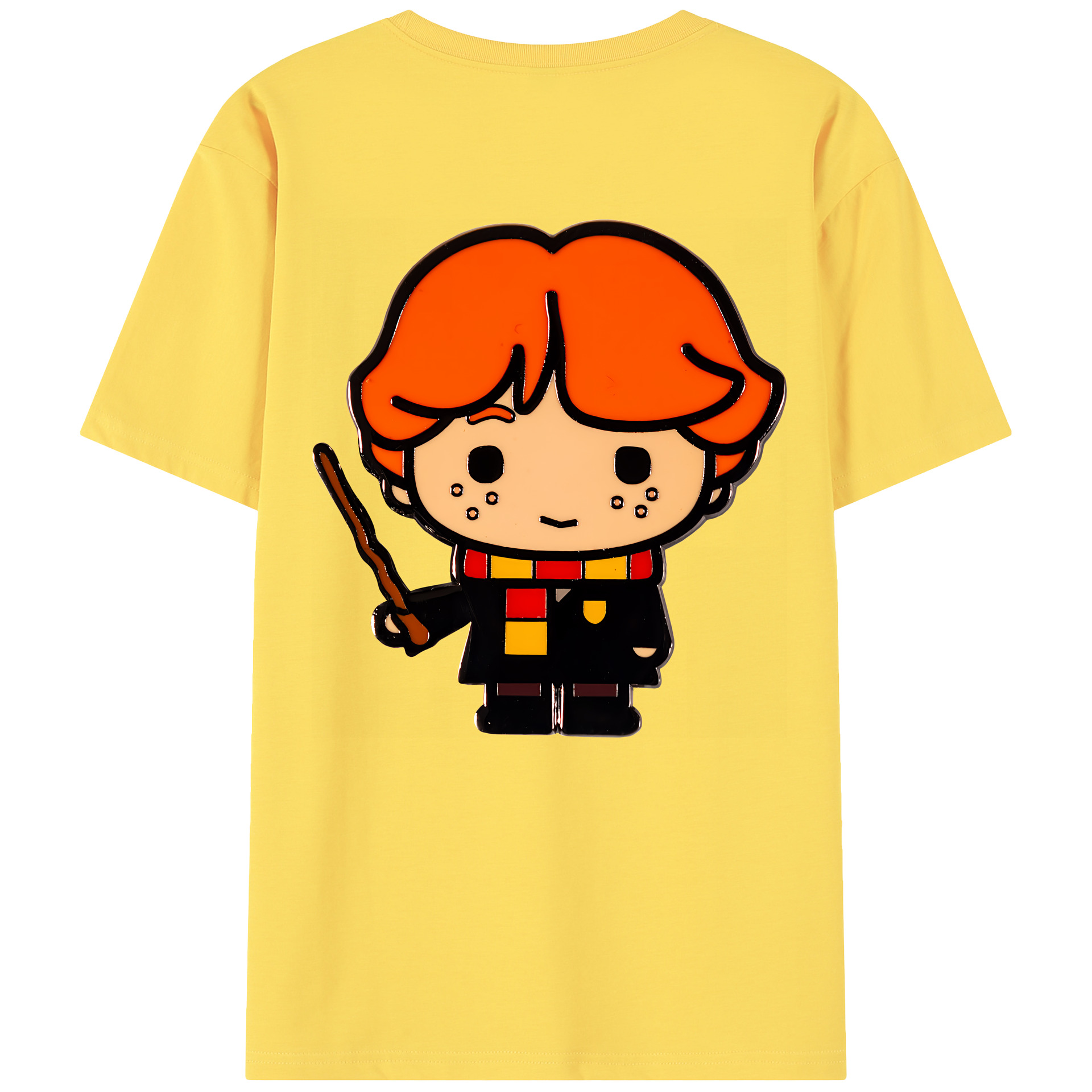 （画像用） Harry Potter ハリー・ポッターシリーズ 綿100％半袖Tシャツ（背面プリント）