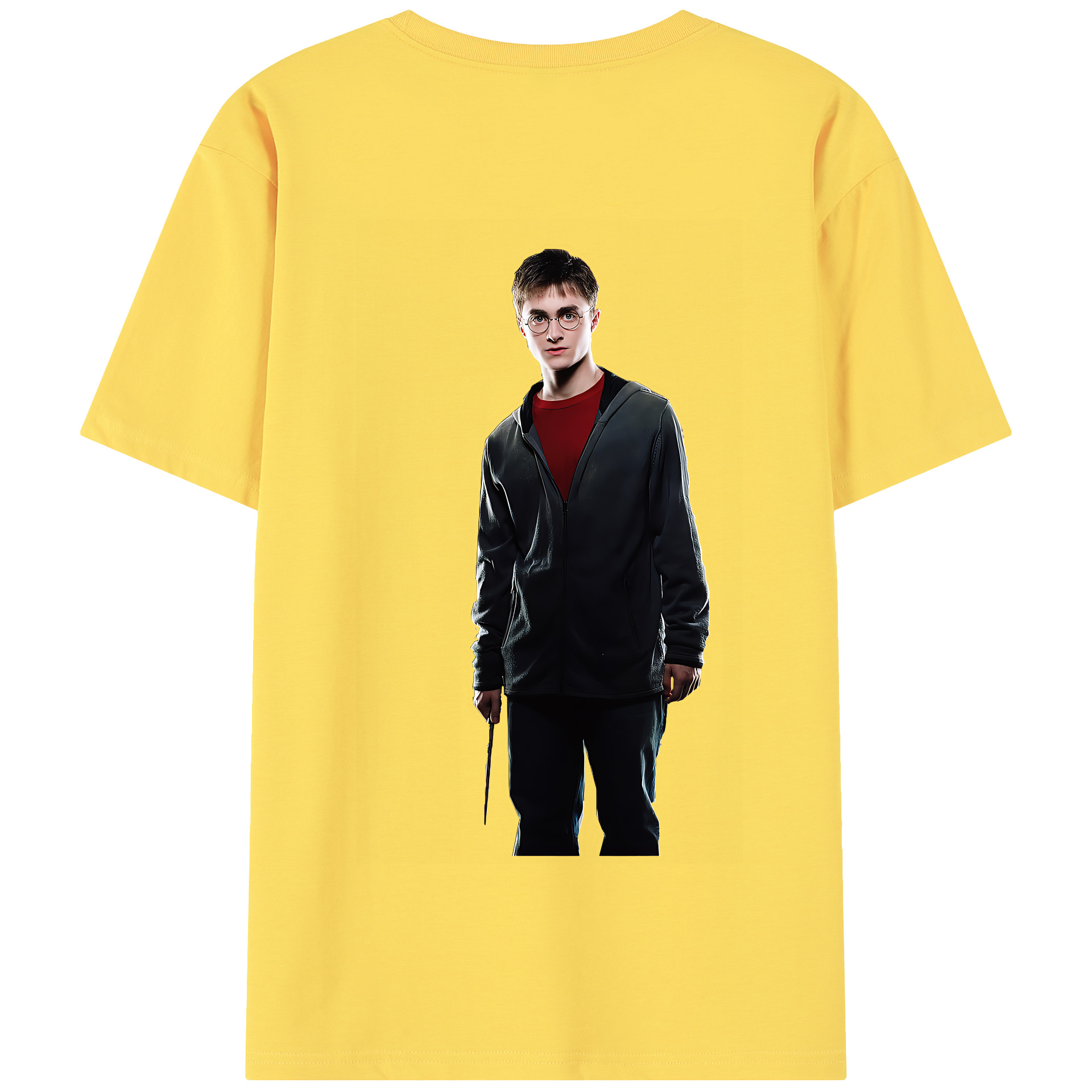 （画像用） Harry Potter ハリー・ポッターシリーズ 綿100％半袖Tシャツ（背面プリント）
