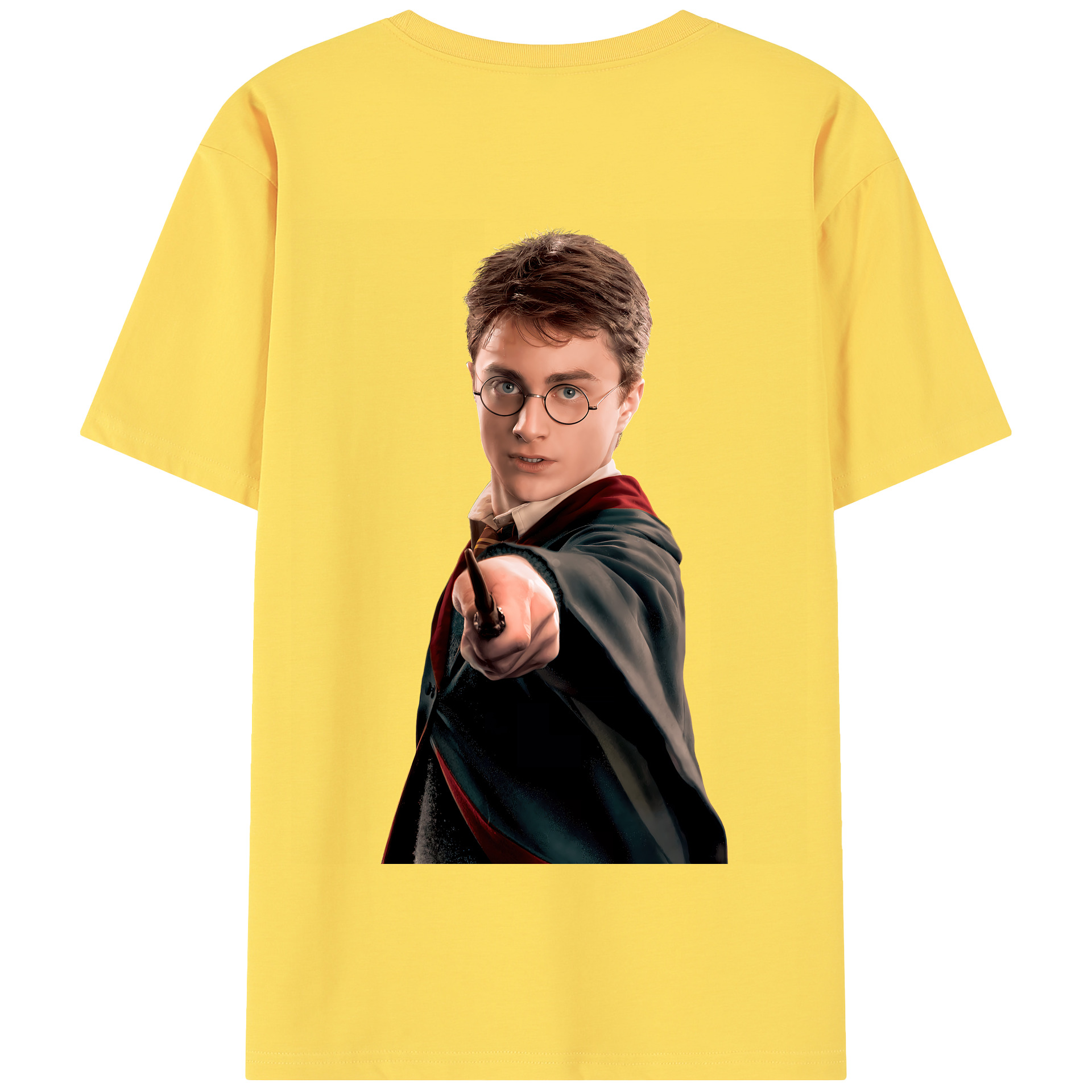 （画像用） Harry Potter ハリー・ポッターシリーズ 綿100％半袖Tシャツ（背面プリント）