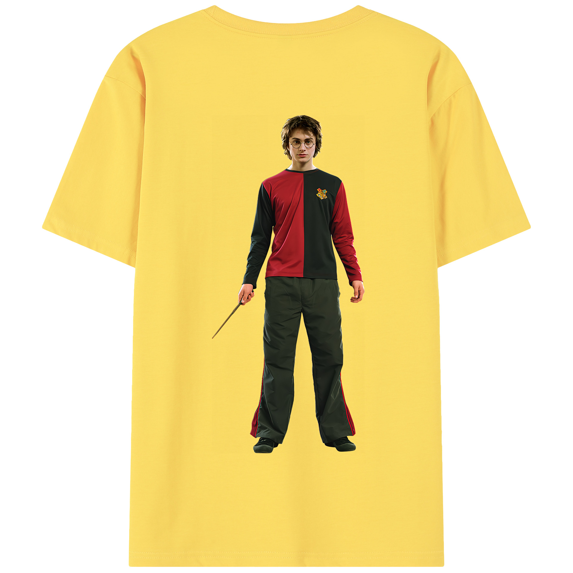 （画像用） Harry Potter ハリー・ポッターシリーズ 綿100％半袖Tシャツ（背面プリント）