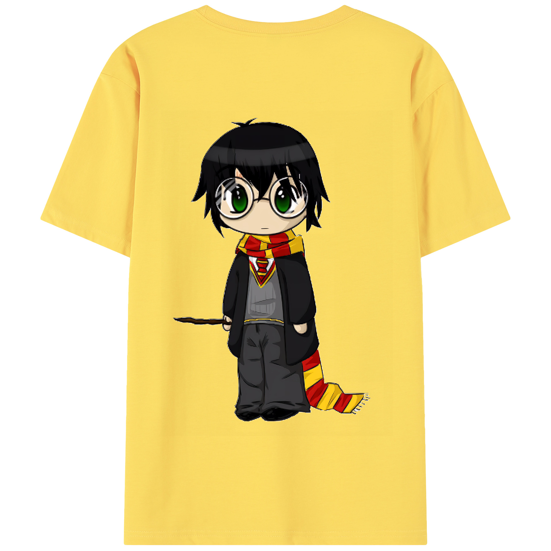 （画像用） Harry Potter ハリー・ポッターシリーズ 綿100％半袖Tシャツ（背面プリント）