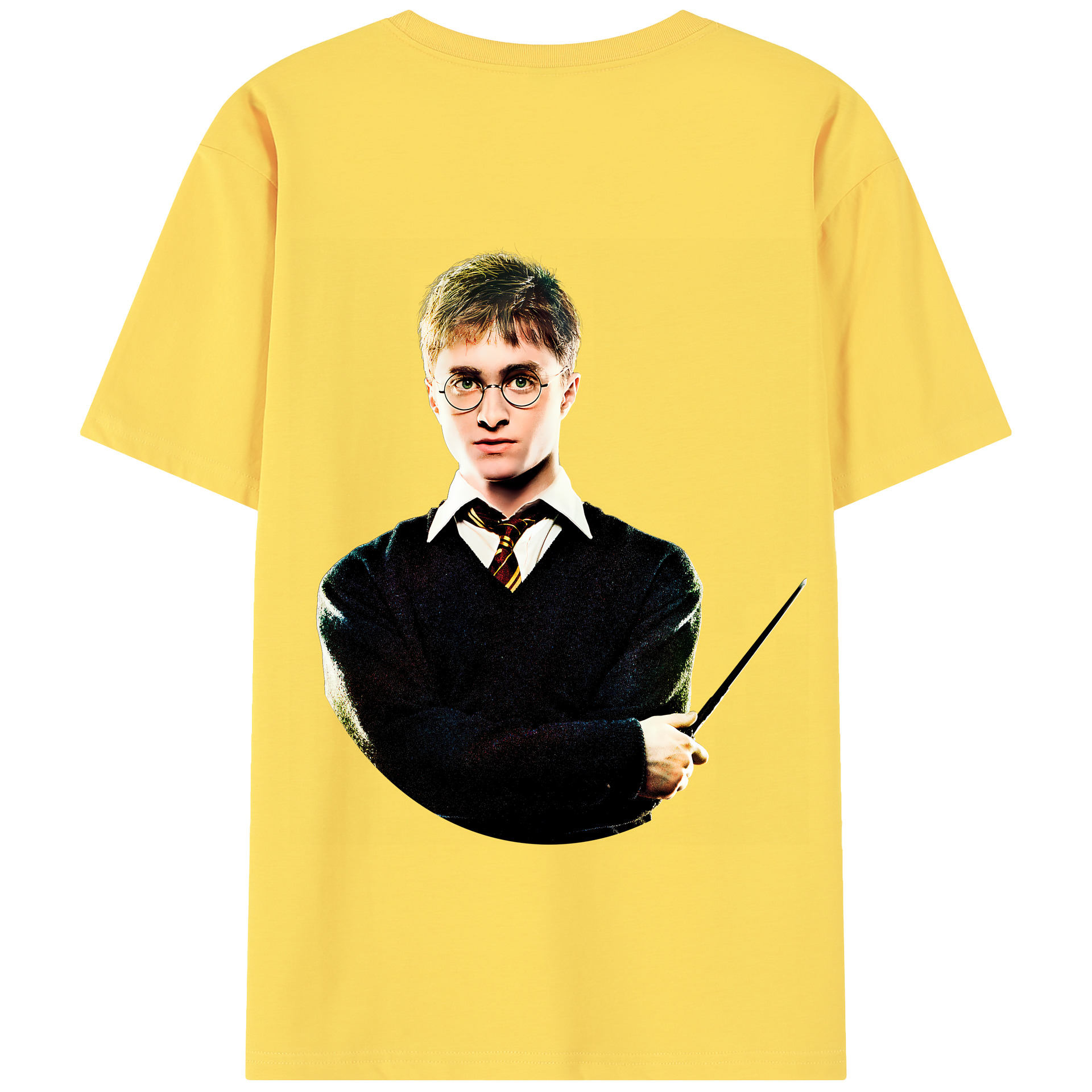 （画像用） Harry Potter ハリー・ポッターシリーズ 綿100％半袖Tシャツ（背面プリント）