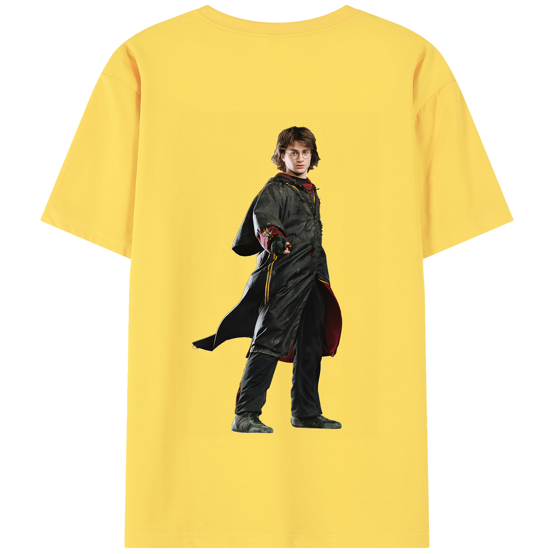 （画像用） Harry Potter ハリー・ポッターシリーズ 綿100％半袖Tシャツ（背面プリント）