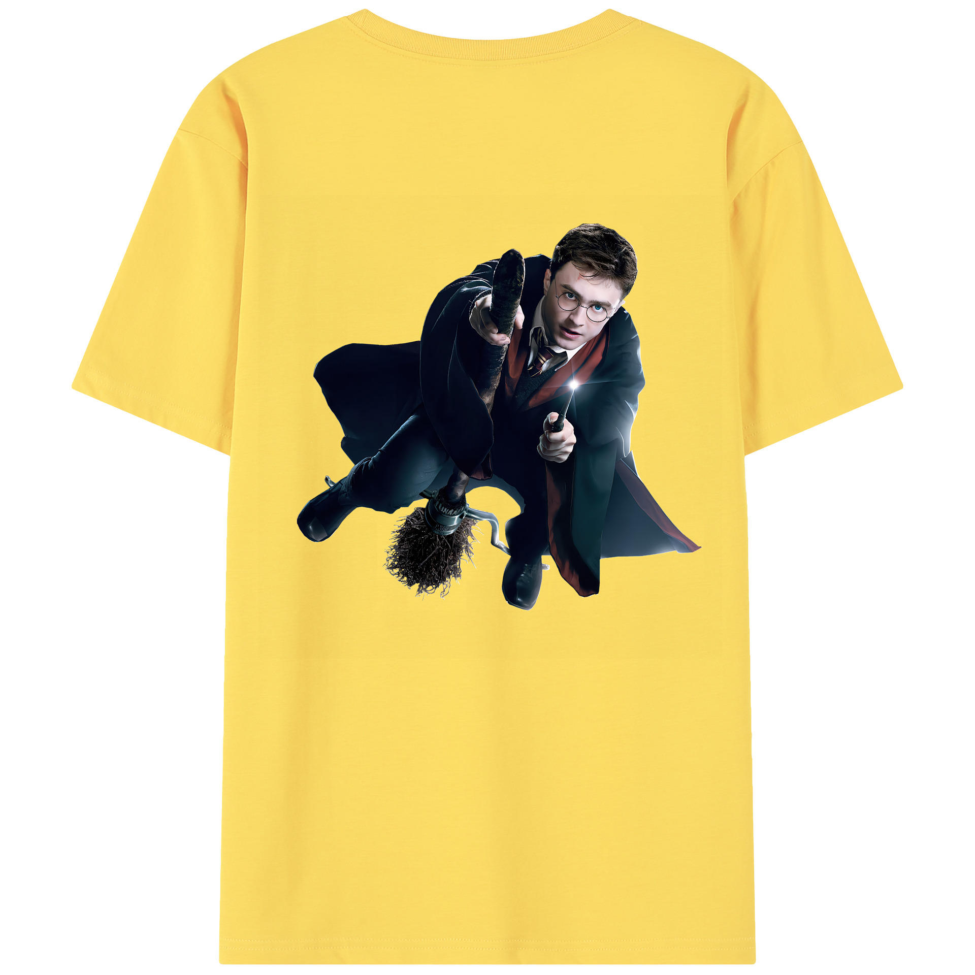 （画像用） Harry Potter ハリー・ポッターシリーズ 綿100％半袖Tシャツ（背面プリント）