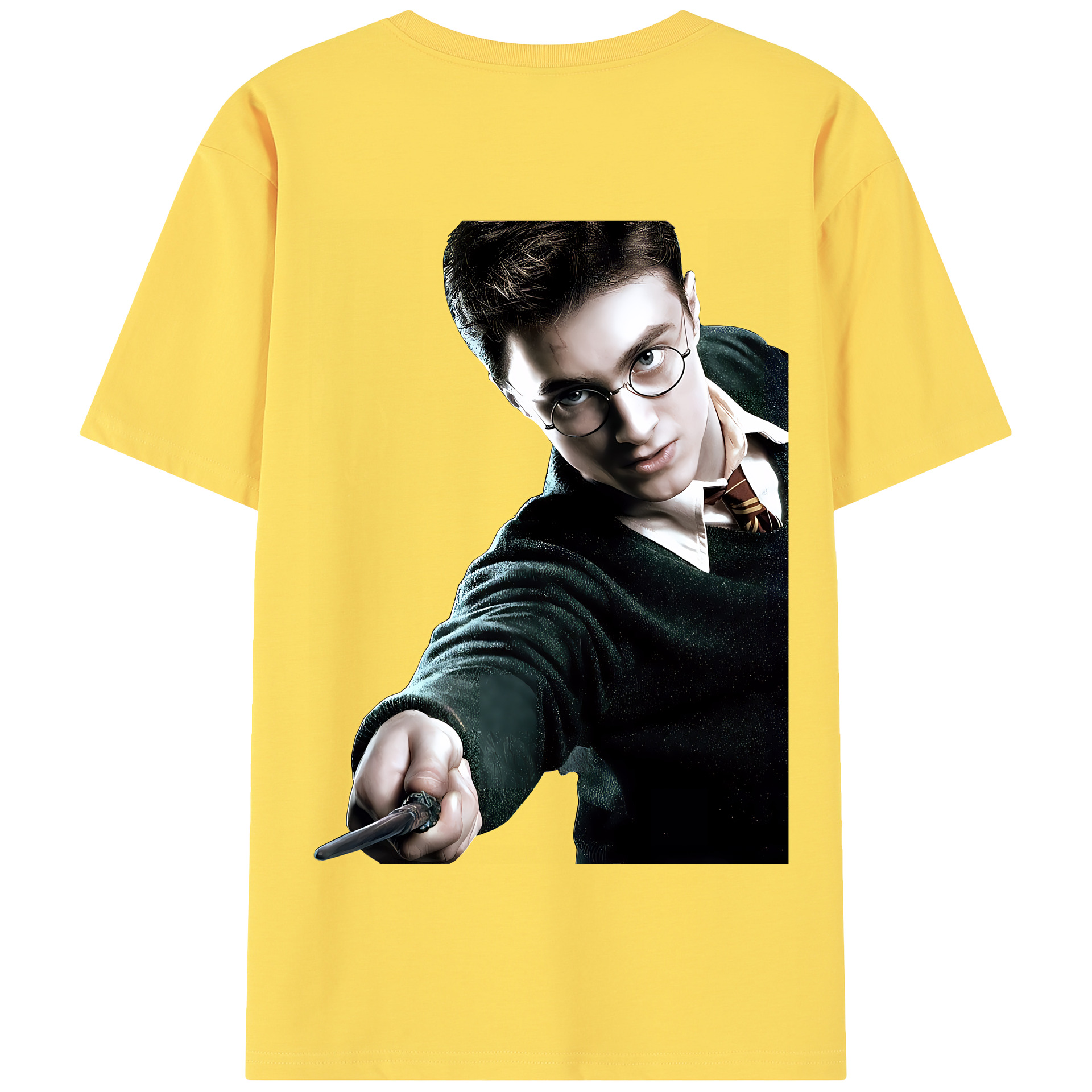 （画像用） Harry Potter ハリー・ポッターシリーズ 綿100％半袖Tシャツ（背面プリント）