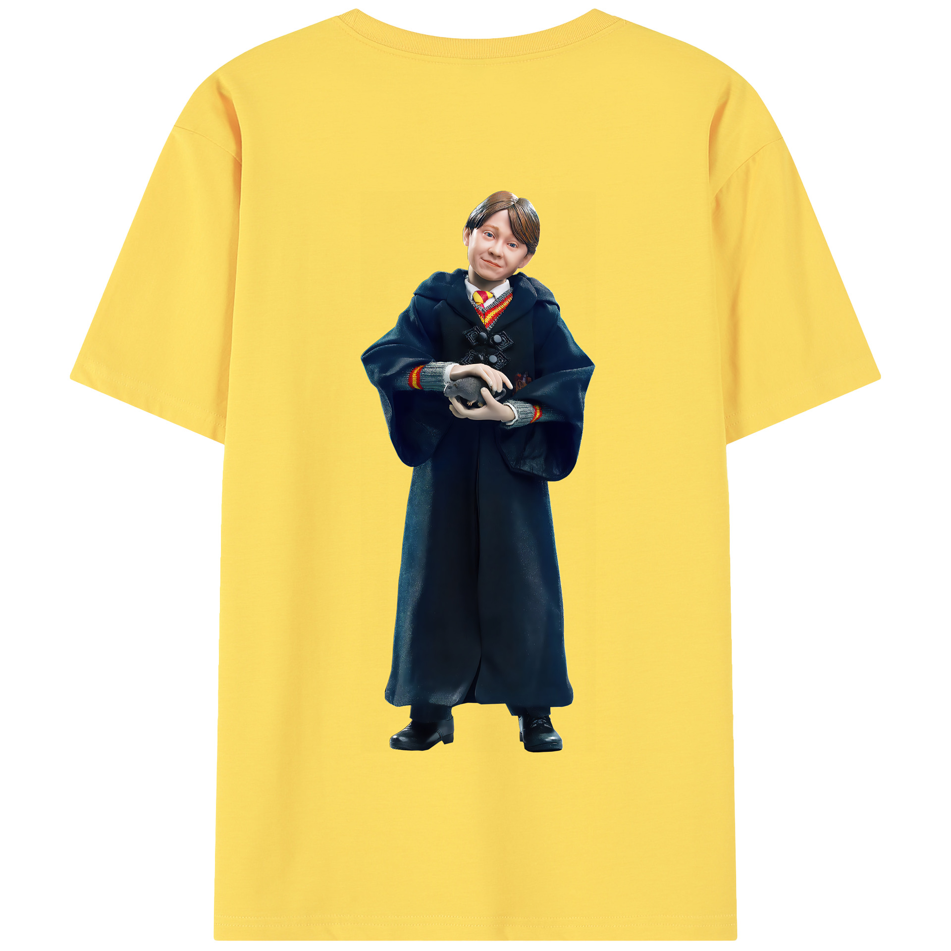 （画像用） Harry Potter ハリー・ポッターシリーズ 綿100％半袖Tシャツ（背面プリント）