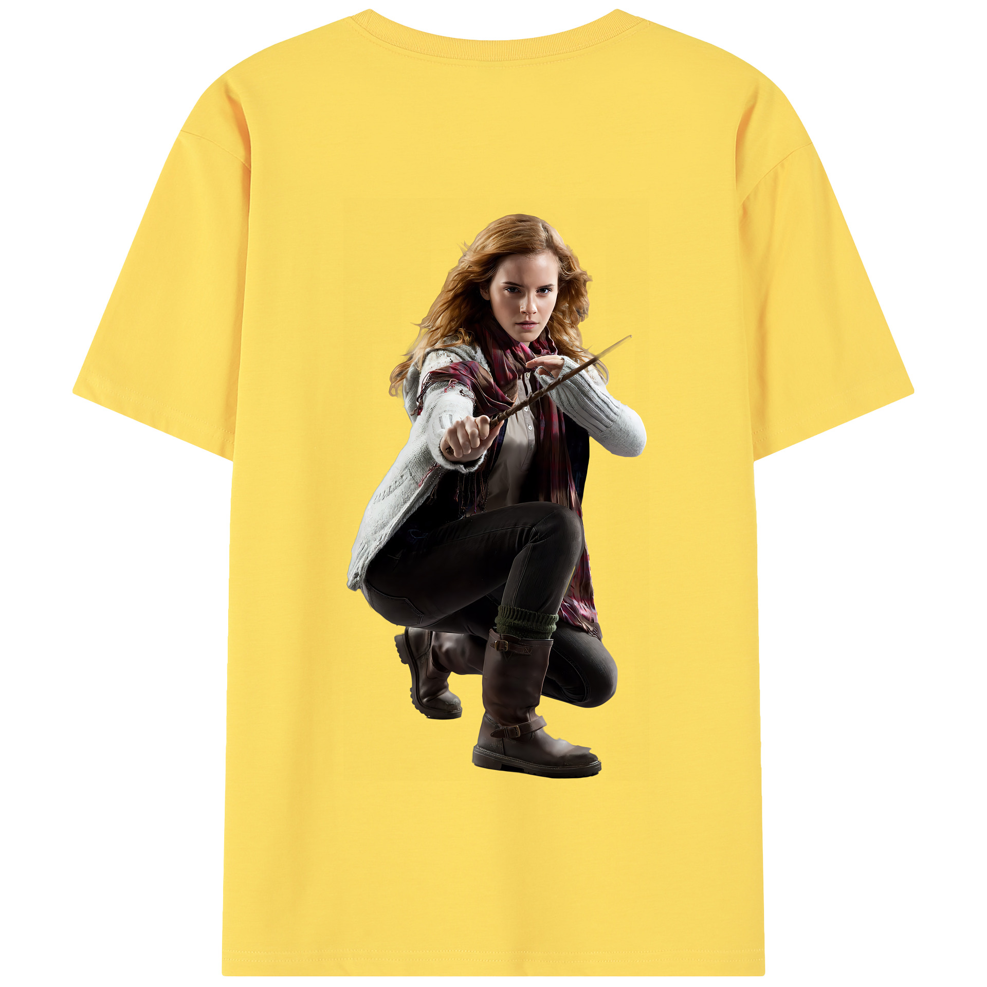 （画像用） Harry Potter ハリー・ポッターシリーズ 綿100％半袖Tシャツ（背面プリント）