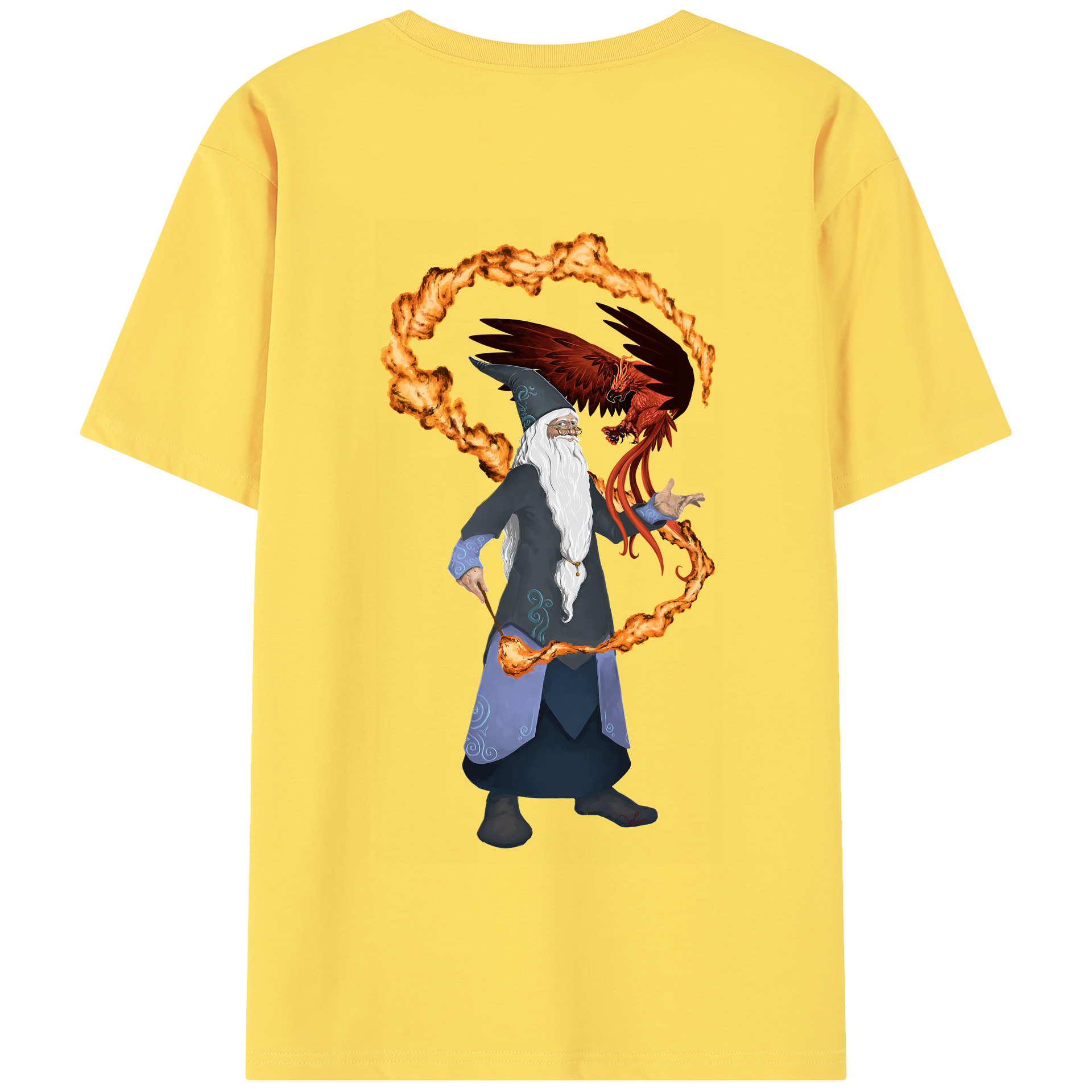 （画像用） Harry Potter ハリー・ポッターシリーズ 綿100％半袖Tシャツ（背面プリント）