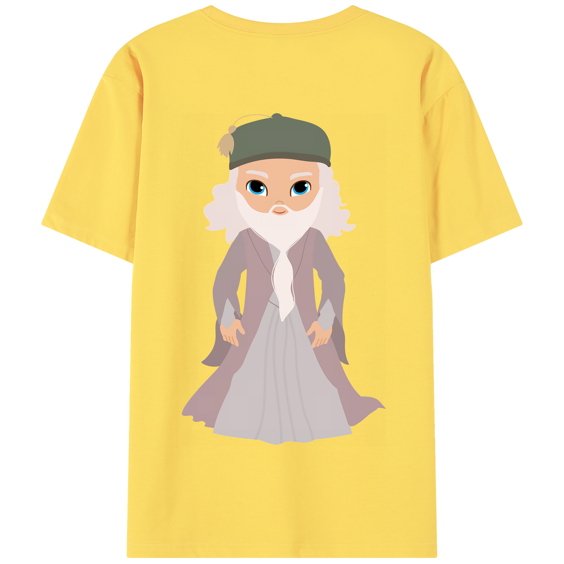 （画像用） Harry Potter ハリー・ポッターシリーズ 綿100％半袖Tシャツ（背面プリント）