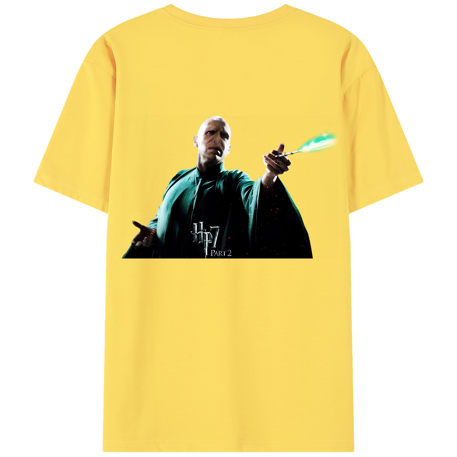 （画像用） Harry Potter ハリー・ポッターシリーズ 綿100％半袖Tシャツ（背面プリント）