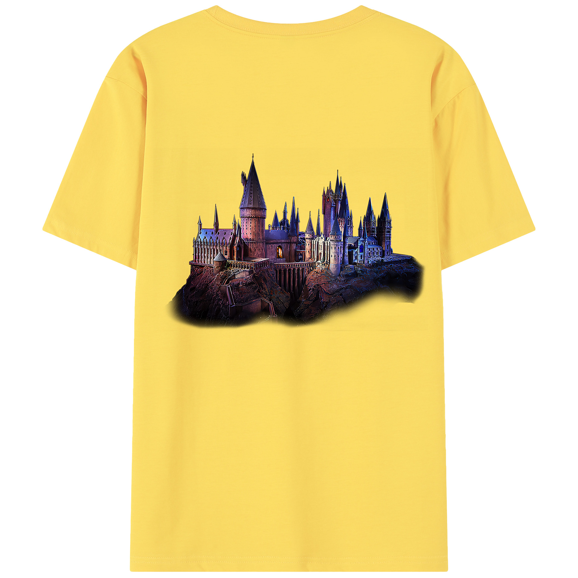 （画像用） Harry Potter ハリー・ポッターシリーズ 綿100％半袖Tシャツ（背面プリント）