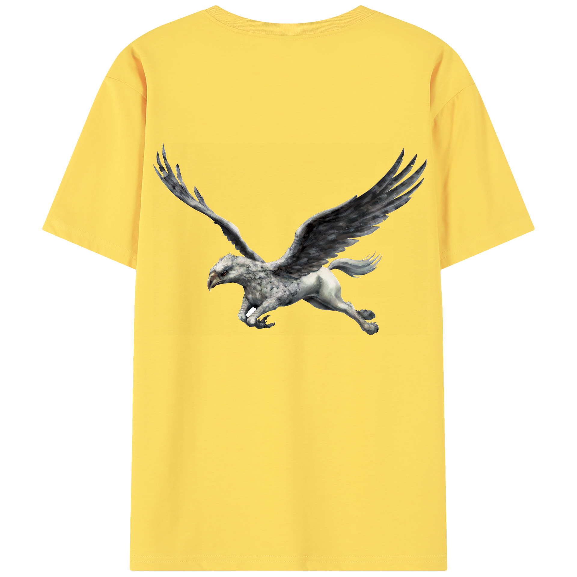 （画像用） Harry Potter ハリー・ポッターシリーズ 綿100％半袖Tシャツ（背面プリント）