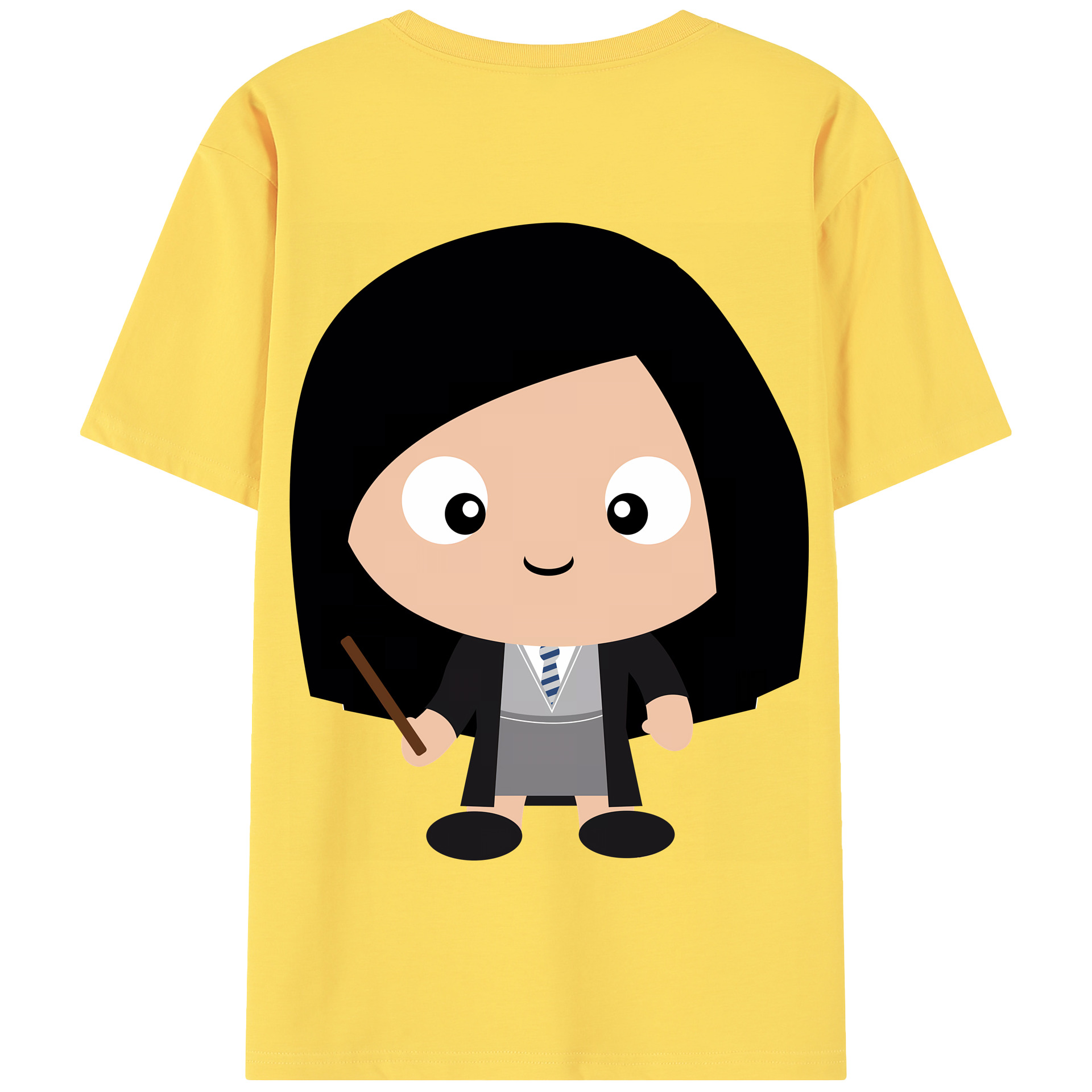 （画像用） Harry Potter ハリー・ポッターシリーズ 綿100％半袖Tシャツ（背面プリント）