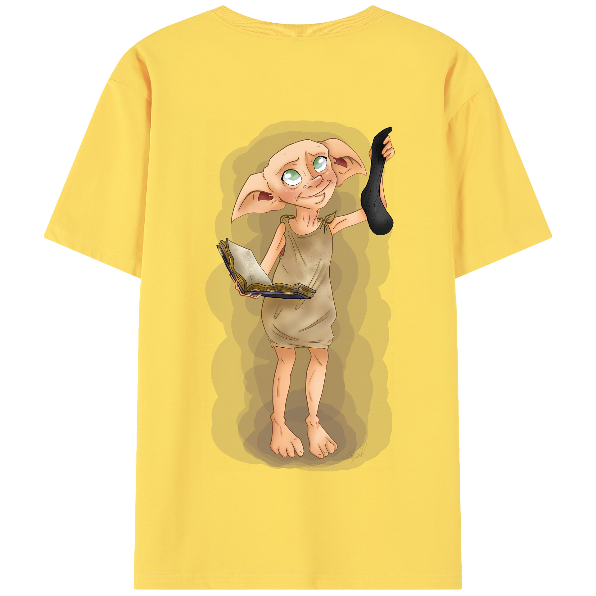 （画像用） Harry Potter ハリー・ポッターシリーズ 綿100％半袖Tシャツ（背面プリント）