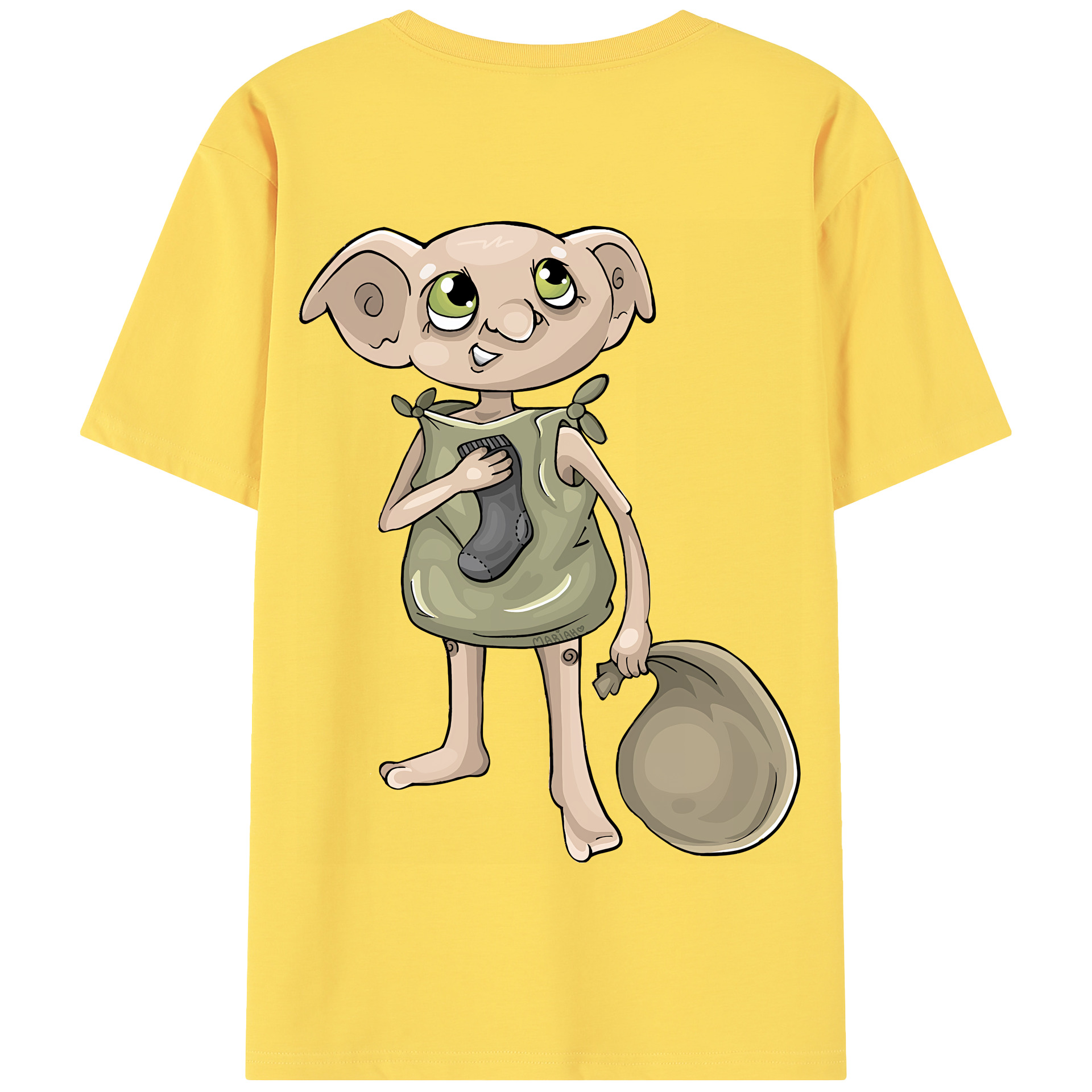 （画像用） Harry Potter ハリー・ポッターシリーズ 綿100％半袖Tシャツ（背面プリント）