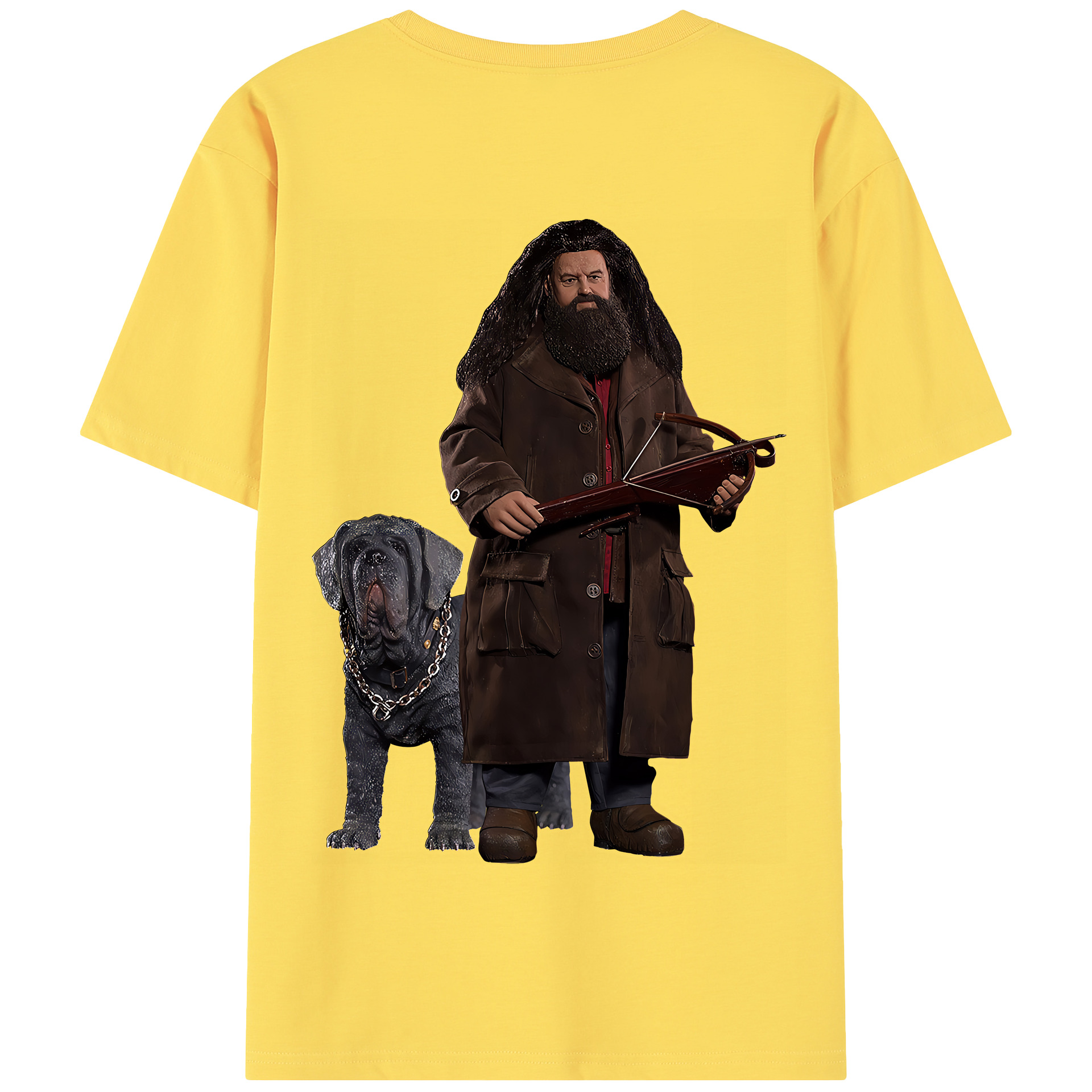 （画像用） Harry Potter ハリー・ポッターシリーズ 綿100％半袖Tシャツ（背面プリント）