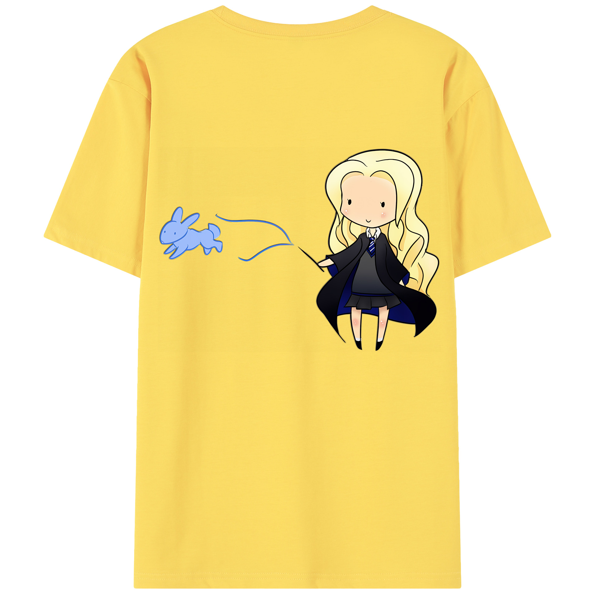 （画像用） Harry Potter ハリー・ポッターシリーズ 綿100％半袖Tシャツ（背面プリント）